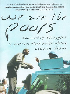 cover image of We Are the Poors